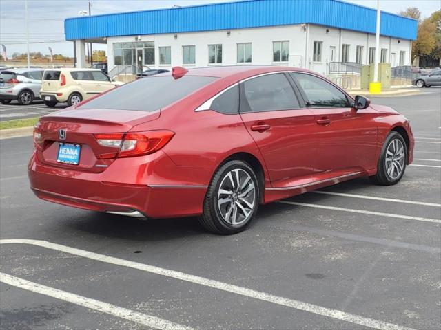 used 2021 Honda Accord Hybrid car, priced at $24,295