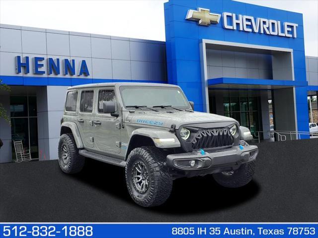 used 2022 Jeep Wrangler Unlimited 4xe car, priced at $30,795