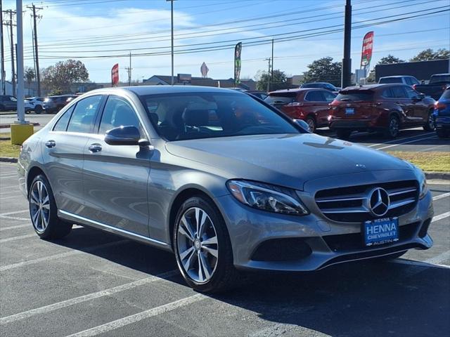 used 2015 Mercedes-Benz C-Class car, priced at $15,995