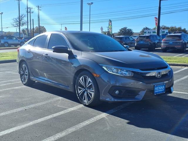 used 2018 Honda Civic car, priced at $13,495