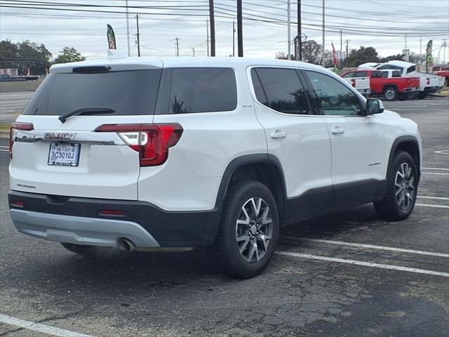 used 2021 GMC Acadia car, priced at $18,495