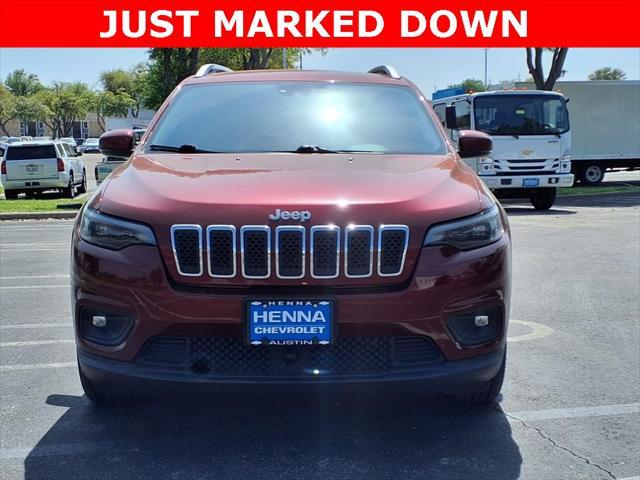 used 2021 Jeep Cherokee car, priced at $17,995