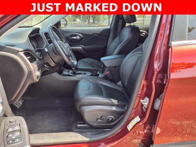 used 2021 Jeep Cherokee car, priced at $17,995