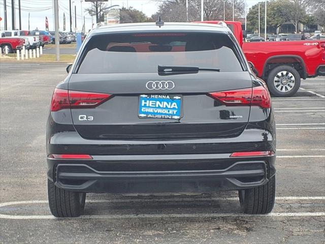 used 2024 Audi Q3 car, priced at $34,950