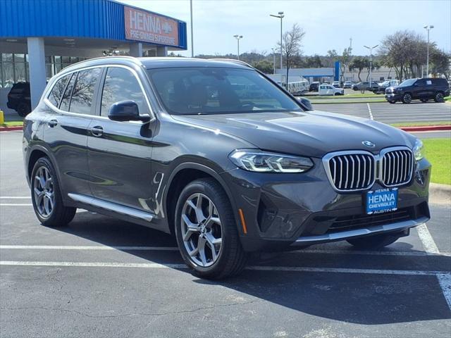 used 2022 BMW X3 car, priced at $35,295