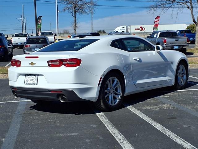 used 2021 Chevrolet Camaro car, priced at $25,895