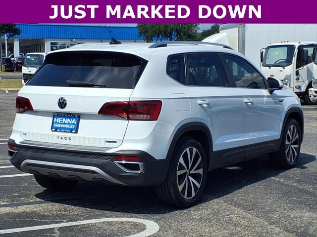 used 2022 Volkswagen Taos car, priced at $19,995