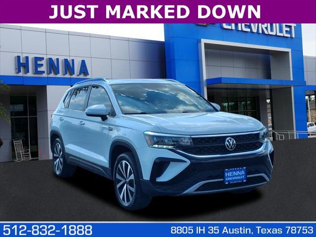 used 2022 Volkswagen Taos car, priced at $19,995