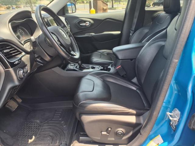 used 2021 Jeep Cherokee car, priced at $16,195