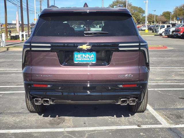 new 2025 Chevrolet Traverse car, priced at $55,182