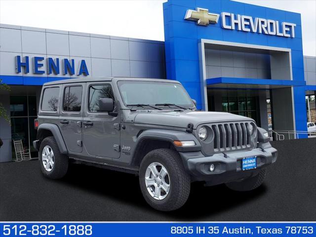 used 2020 Jeep Wrangler Unlimited car, priced at $27,895