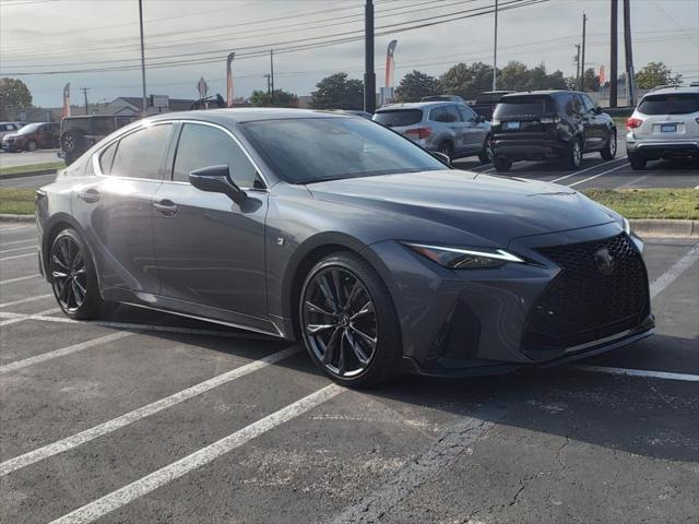 used 2023 Lexus IS 350 car, priced at $43,250