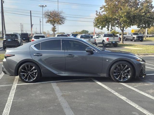 used 2023 Lexus IS 350 car, priced at $43,250