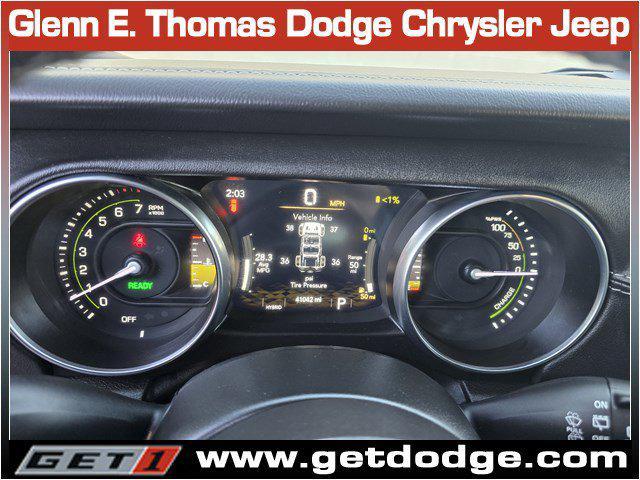 used 2023 Jeep Wrangler 4xe car, priced at $34,989