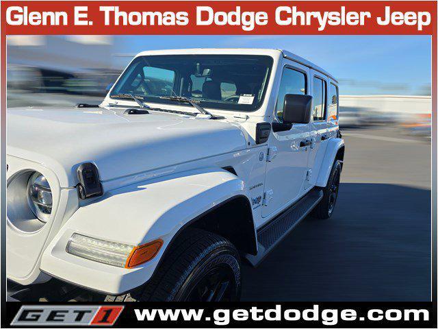 used 2023 Jeep Wrangler 4xe car, priced at $34,989