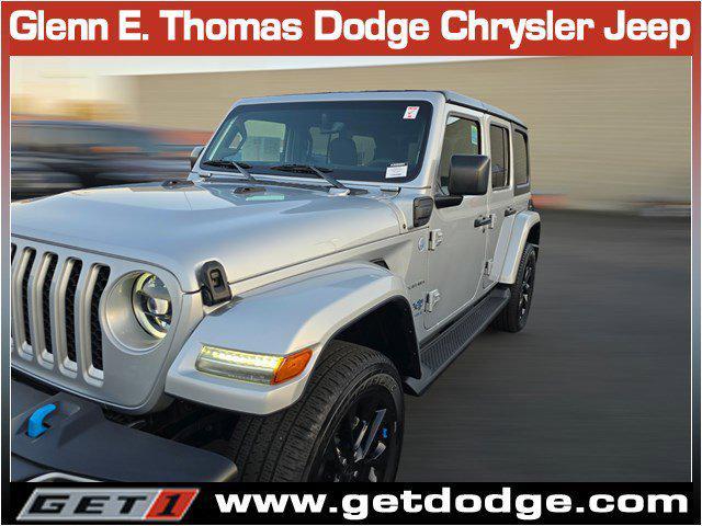 used 2023 Jeep Wrangler 4xe car, priced at $34,980