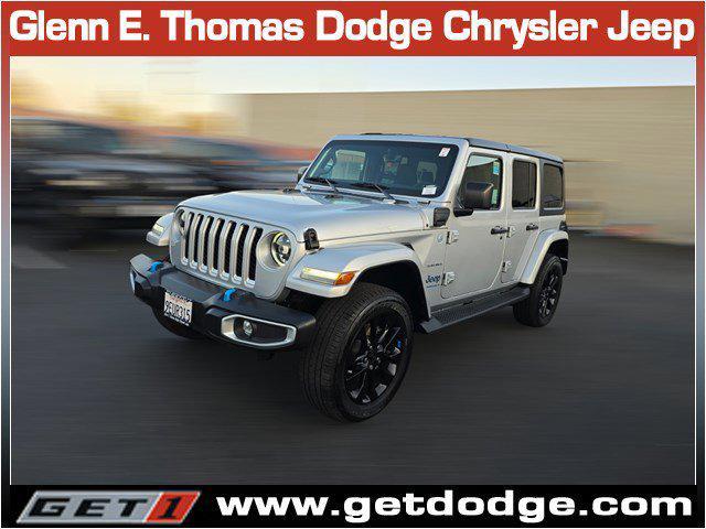 used 2023 Jeep Wrangler 4xe car, priced at $34,980