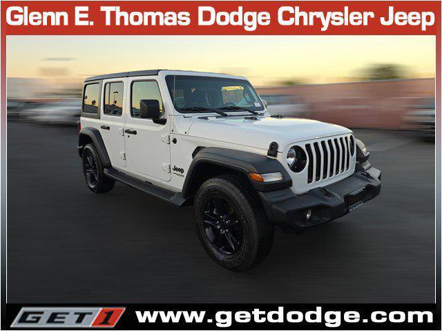 used 2020 Jeep Wrangler Unlimited car, priced at $31,294