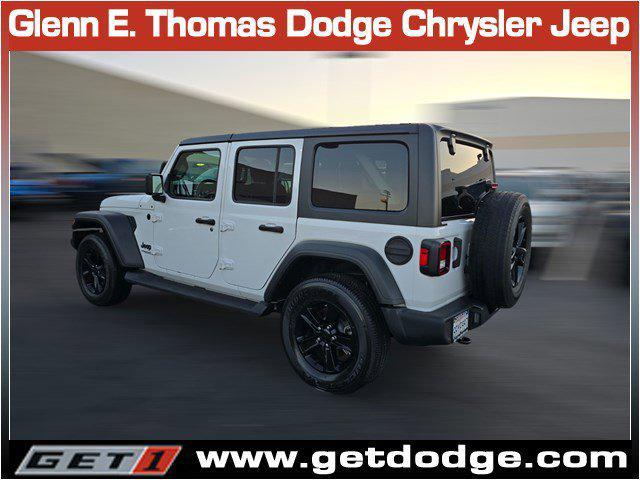 used 2020 Jeep Wrangler Unlimited car, priced at $31,294