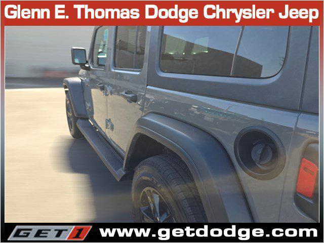 used 2020 Jeep Wrangler Unlimited car, priced at $30,642