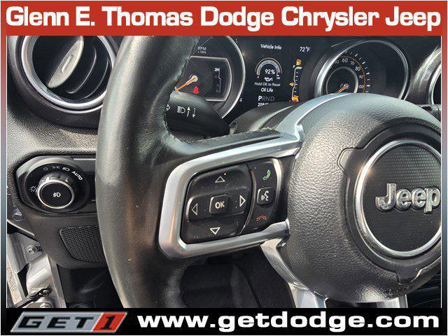 used 2021 Jeep Wrangler Unlimited car, priced at $38,246
