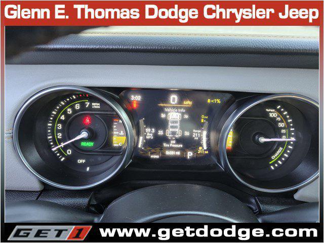 used 2022 Jeep Wrangler Unlimited 4xe car, priced at $31,789