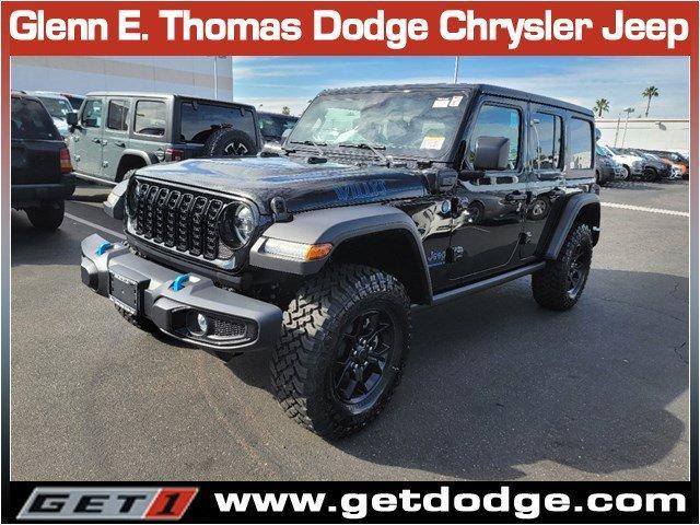 new 2024 Jeep Wrangler 4xe car, priced at $44,763