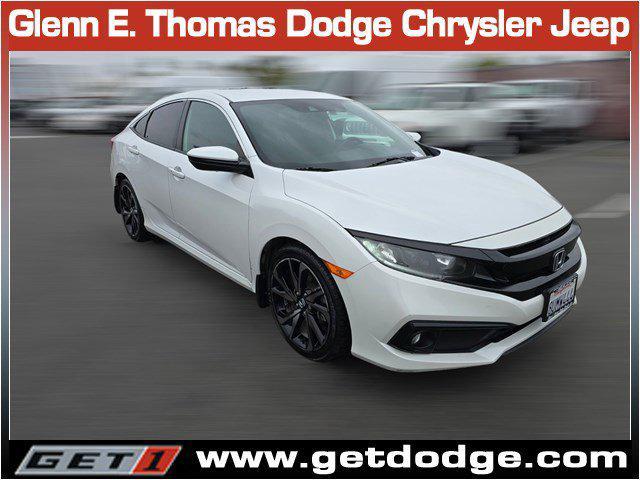 used 2021 Honda Civic car, priced at $21,989