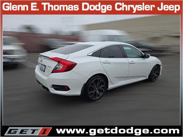 used 2021 Honda Civic car, priced at $21,989