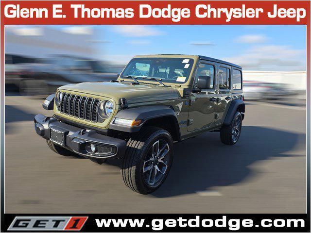 new 2025 Jeep Wrangler 4xe car, priced at $47,980