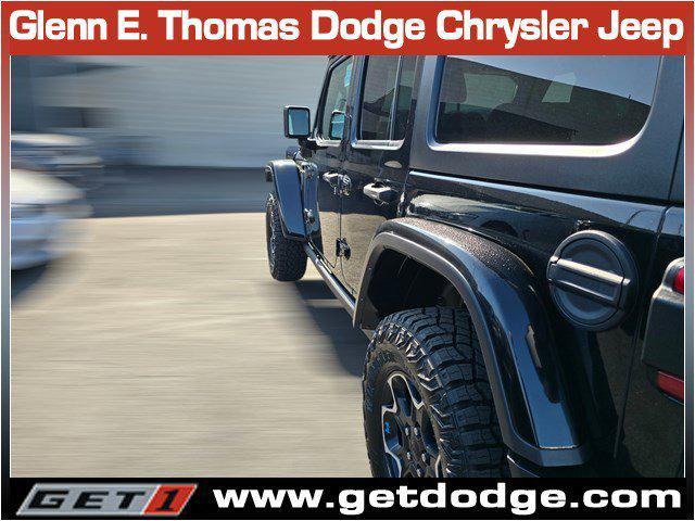 used 2022 Jeep Wrangler Unlimited 4xe car, priced at $35,989