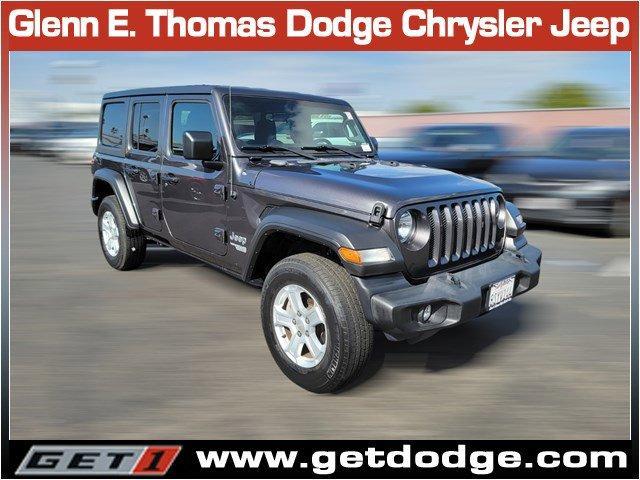 used 2021 Jeep Wrangler Unlimited car, priced at $34,630