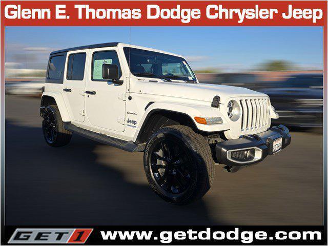 used 2021 Jeep Wrangler Unlimited 4xe car, priced at $31,280