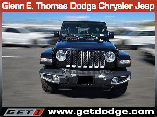 used 2021 Jeep Wrangler Unlimited car, priced at $33,954