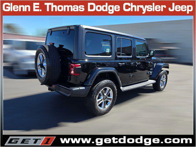 used 2021 Jeep Wrangler Unlimited car, priced at $33,954