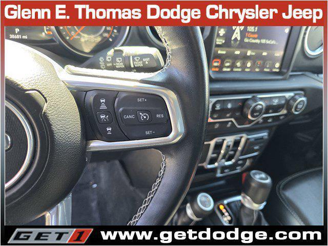 used 2021 Jeep Wrangler Unlimited car, priced at $33,954