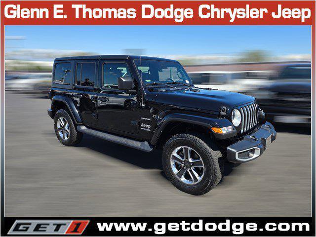 used 2021 Jeep Wrangler Unlimited car, priced at $33,954
