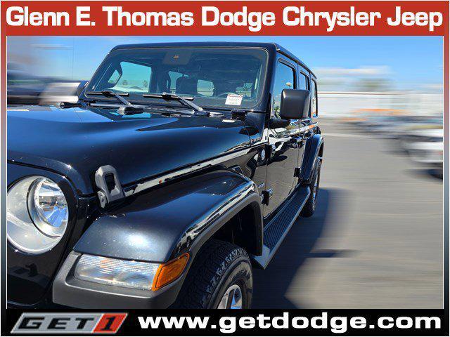 used 2021 Jeep Wrangler Unlimited car, priced at $33,954