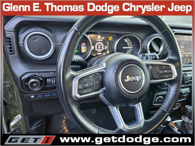 used 2021 Jeep Wrangler Unlimited 4xe car, priced at $27,887