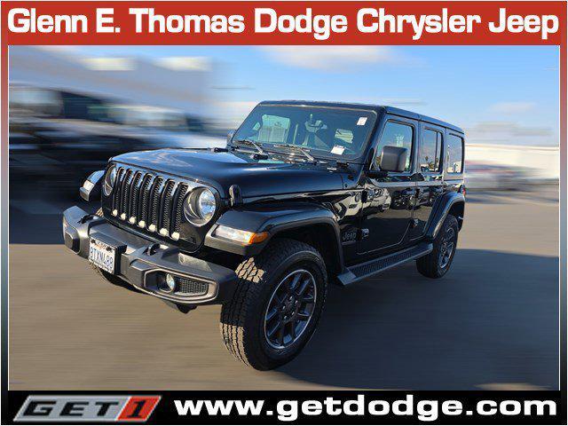 used 2021 Jeep Wrangler Unlimited car, priced at $34,700