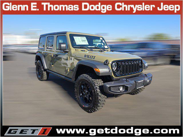 new 2025 Jeep Wrangler car, priced at $48,480