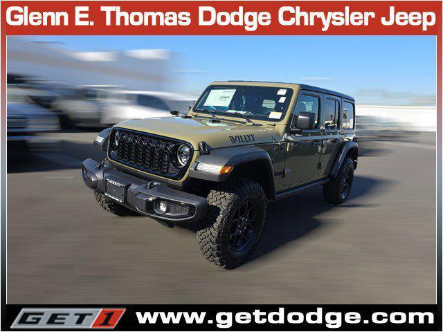 new 2025 Jeep Wrangler car, priced at $48,480