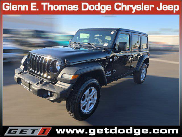 used 2020 Jeep Wrangler Unlimited car, priced at $30,250