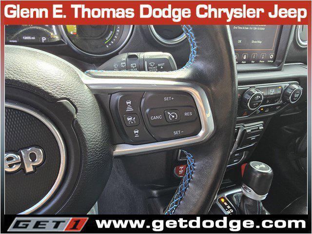used 2022 Jeep Wrangler Unlimited 4xe car, priced at $37,561