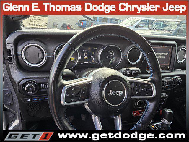 used 2022 Jeep Wrangler Unlimited 4xe car, priced at $37,561