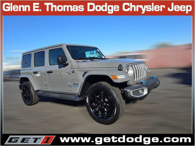 used 2023 Jeep Wrangler 4xe car, priced at $34,989