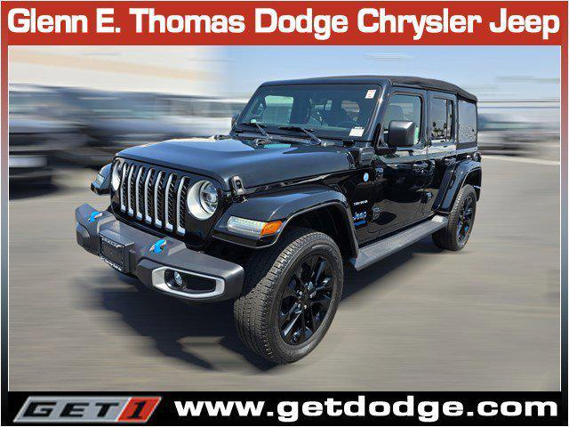 used 2022 Jeep Wrangler Unlimited 4xe car, priced at $33,970