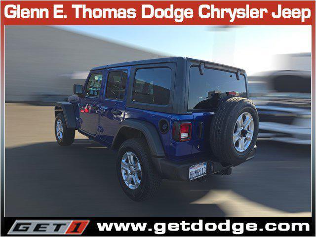 used 2020 Jeep Wrangler Unlimited car, priced at $26,992