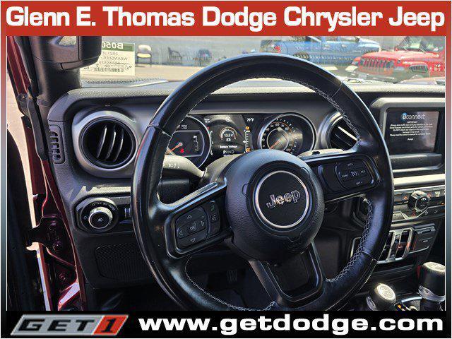 used 2021 Jeep Wrangler Unlimited car, priced at $29,972