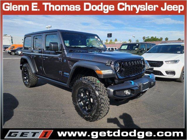 new 2024 Jeep Wrangler 4xe car, priced at $49,024